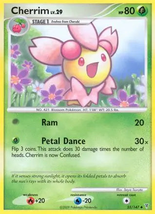 Cherrim (55/147) [Platinum: Supreme Victors] Pokémon
