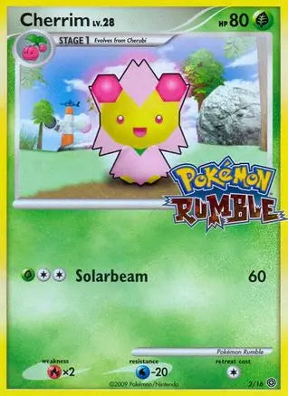 Cherrim (2/16) [Pokémon Rumble] Pokémon