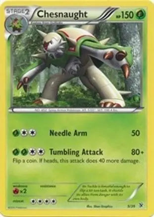Chesnaught (5/39) [XY: Kalos Starter Set] Pokémon