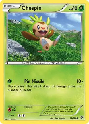 Chespin (12/146) [XY: Base Set] Pokémon