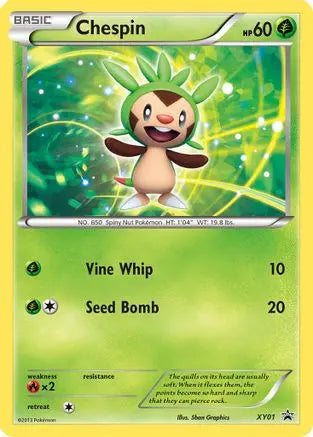 Chespin (XY01) [XY: Black Star Promos] Pokémon