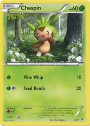 Chespin (3/39) [XY: Kalos Starter Set] Pokémon