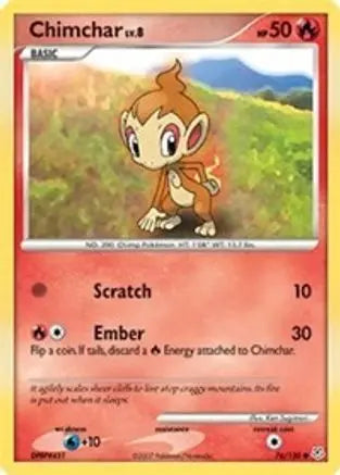 Chimchar (76/130) [Diamond & Pearl: Base Set] Pokémon