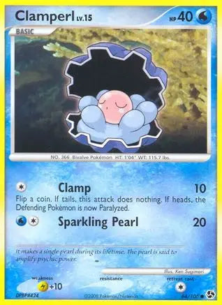 Clamperl (64/106) [Diamond & Pearl: Great Encounters] Pokémon