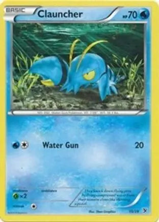 Clauncher (15/39) [XY: Kalos Starter Set] Pokémon