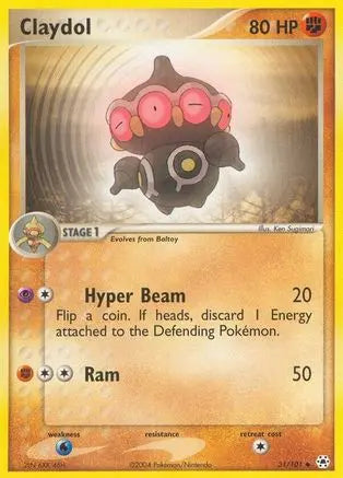 Claydol (31/101) [EX: Hidden Legends] Pokémon
