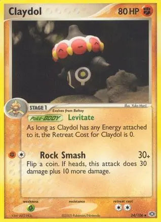 Claydol (24/106) [EX: Emerald] Pokémon