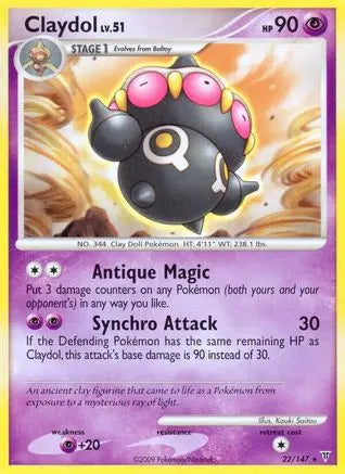 Claydol (22/147) [Platinum: Supreme Victors] Pokémon
