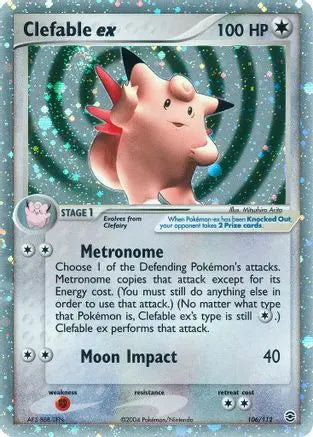 Clefable ex (106/112) [EX: FireRed & LeafGreen] Pokémon