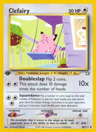 Clefairy (30/111) [Neo Genesis 1st Edition] Pokémon