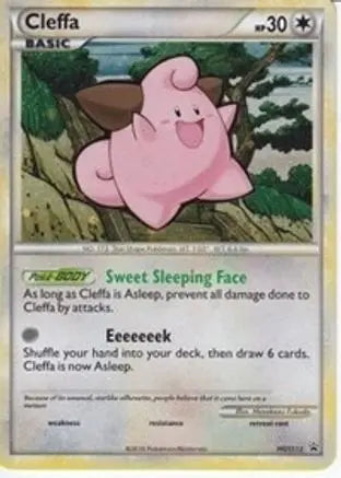 Cleffa (HGSS12) [HeartGold & SoulSilver: Black Star Promos] Pokémon