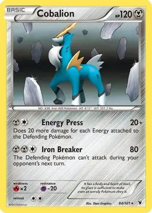 Cobalion (84/101) [Black & White: Noble Victories] Pokémon