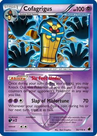 Cofagrigus (56/116) [Black & White: Plasma Freeze] Pokémon