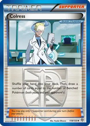 Colress (118/135) [Black & White: Plasma Storm] Pokémon