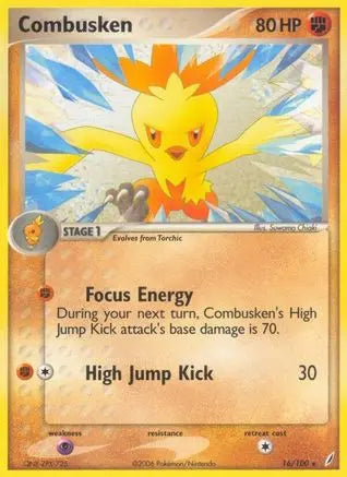 Combusken (16/100) [EX: Crystal Guardians] Pokémon