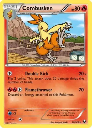 Combusken (16/108) [Black & White: Dark Explorers] Pokémon
