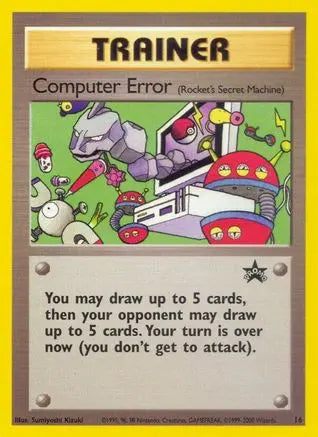 Computer Error (16) [Wizards of the Coast: Black Star Promos] Pokémon