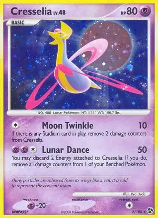 Cresselia (2/106) [Diamond & Pearl: Great Encounters] Pokémon