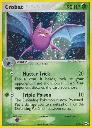 Crobat (3/101) [EX: Hidden Legends] Pokémon