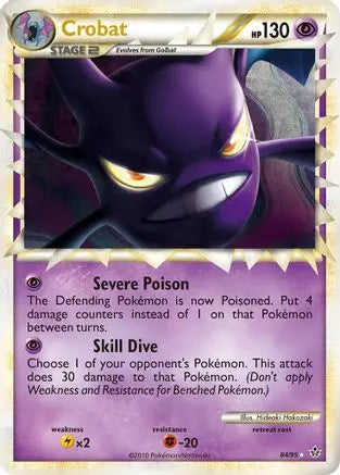 Crobat (84/95) [HeartGold & SoulSilver: Unleashed] Pokémon