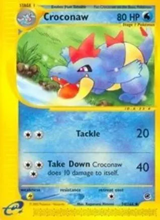 Croconaw (74/165) [Expedition: Base Set] Pokémon
