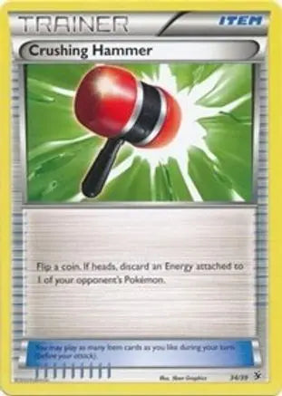 Crushing Hammer (34/39) [XY: Kalos Starter Set] Pokémon