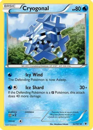 Cryogonal (32/101) [Black & White: Noble Victories] Pokémon