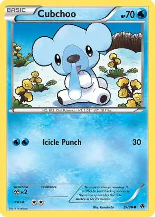 Cubchoo (29/98) [Black & White: Emerging Powers] Pokémon