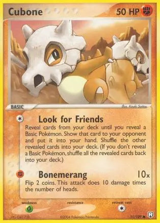 Cubone (51/109) [EX: Team Rocket Returns] Pokémon