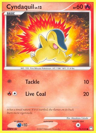 Cyndaquil (79/123) [Diamond & Pearl: Mysterious Treasures] Pokémon