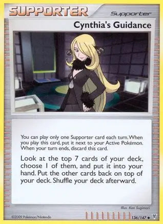 Cynthia's Guidance (136/147) [Platinum: Supreme Victors] Pokémon
