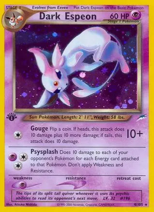 Dark Espeon (4/105) [Neo Destiny Unlimited] Pokémon