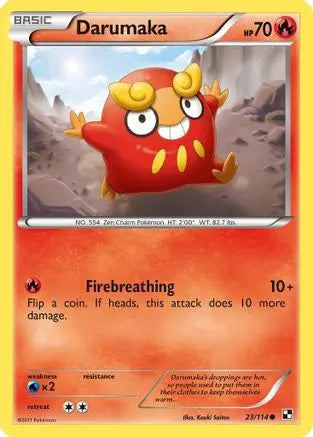 Darumaka (23/114) [Black & White: Base Set] Pokémon