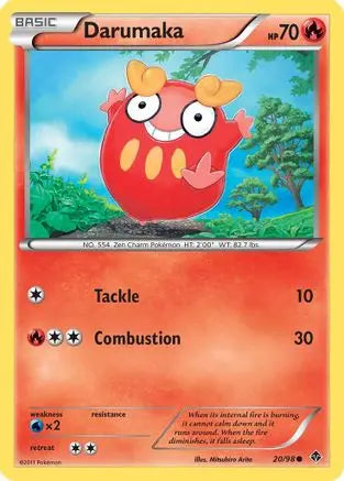 Darumaka (20/98) [Black & White: Emerging Powers] Pokémon