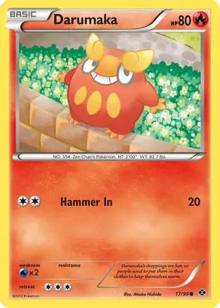 Darumaka (17/99) [Black & White: Next Destinies] Pokémon