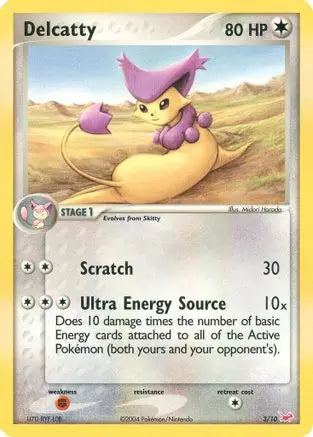 Delcatty (3/10) [EX: Trainer Kit - Latias] Pokémon