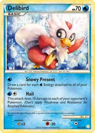 Delibird (39/123) [HeartGold & SoulSilver: Base Set] Pokémon