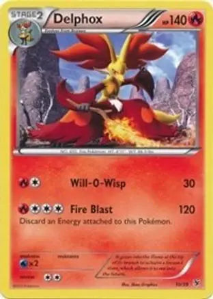 Delphox (10/39) [XY: Kalos Starter Set] Pokémon