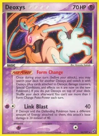 Deoxys (16/107) [EX: Deoxys] Pokémon