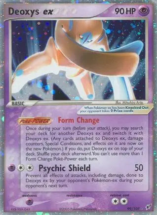 Deoxys ex (99/107) [EX: Deoxys] Pokémon