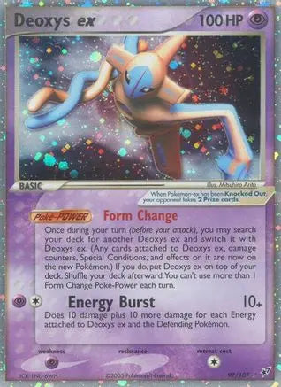 Deoxys ex (97/107) [EX: Deoxys] Pokémon