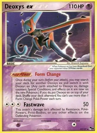 Deoxys ex (17/17) [POP Series 4] Pokémon