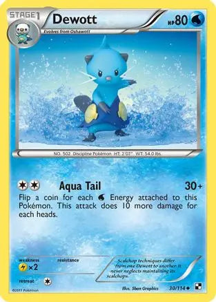 Dewott (30/114) [Black & White: Base Set] Pokémon