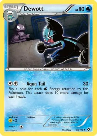 Dewott (38/113) [Black & White: Legendary Treasures] Pokémon