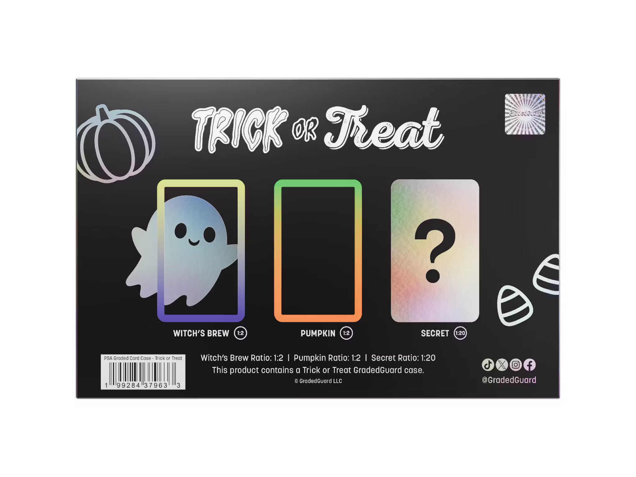 GradedGuard - Trick or Treat (PSA) Limited Edition - Doe's Cards