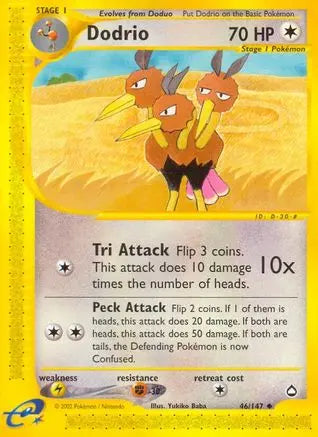 Dodrio (46/147) [Aquapolis] Pokémon