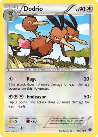 Dodrio (99/146) [XY: Base Set] Pokémon