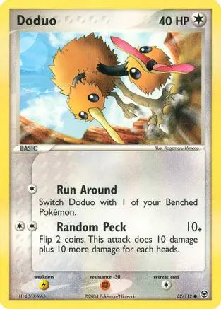 Doduo (62/112) [EX: FireRed & LeafGreen] Pokémon