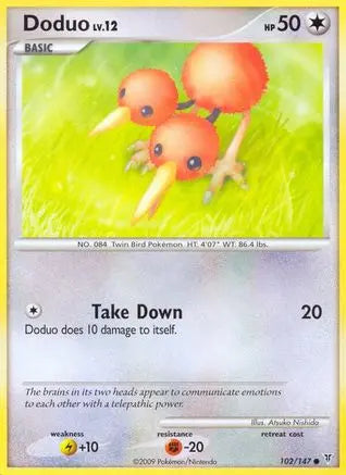 Doduo (102/147) [Platinum: Supreme Victors] Pokémon