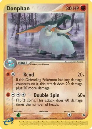 Donphan (17/109) [EX: Ruby & Sapphire] Pokémon